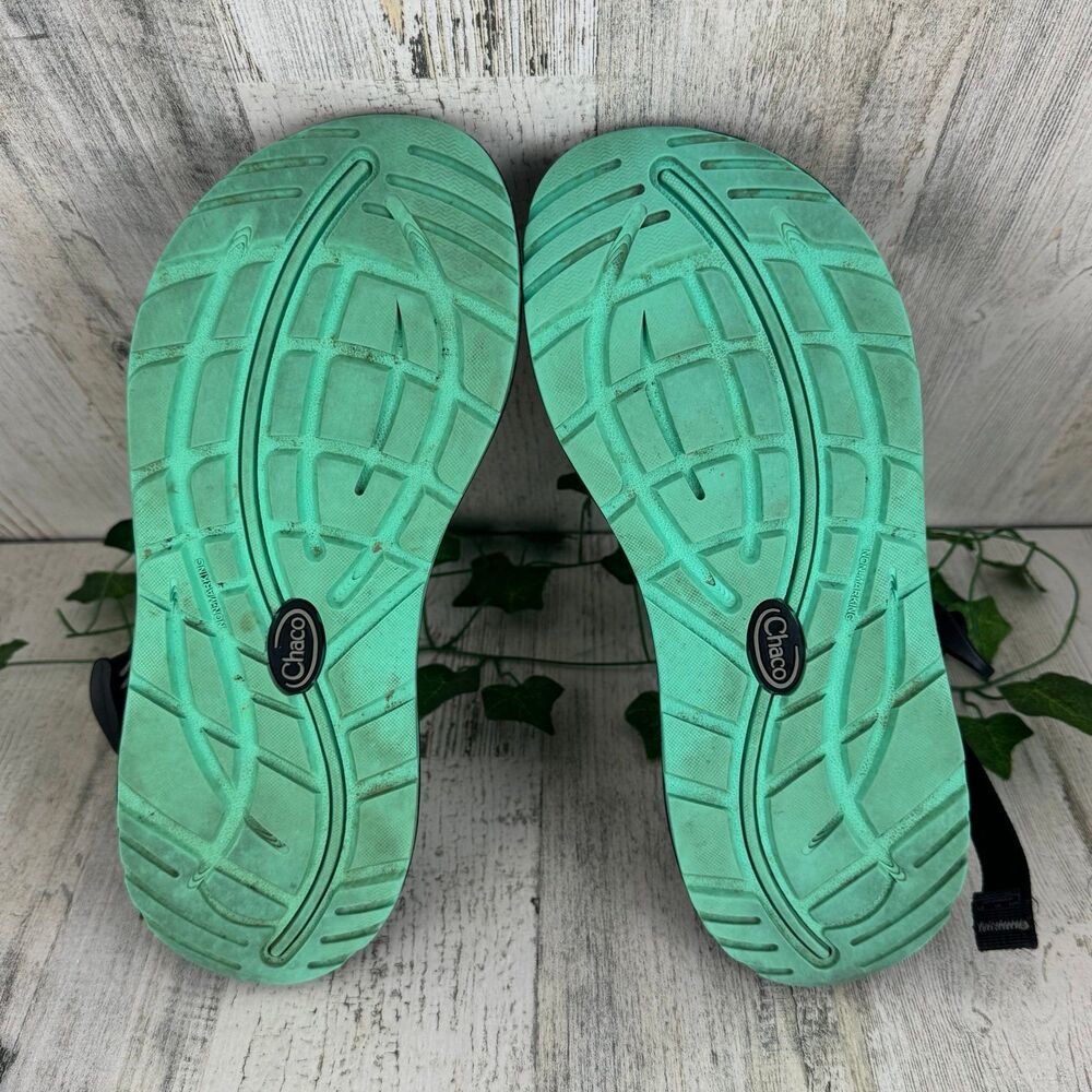 Chaco ZX/2 Classic Sandal Desert Teal Gray Purple Woman’s Sz 10 - Picture 6 of 7